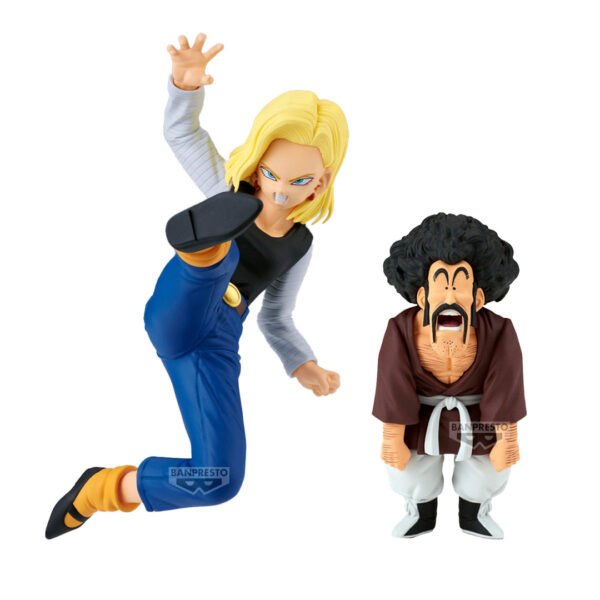 ‎Banpresto Match Makers Figure: Dragon Ball Z - Android 18 vs. Mr. Satan