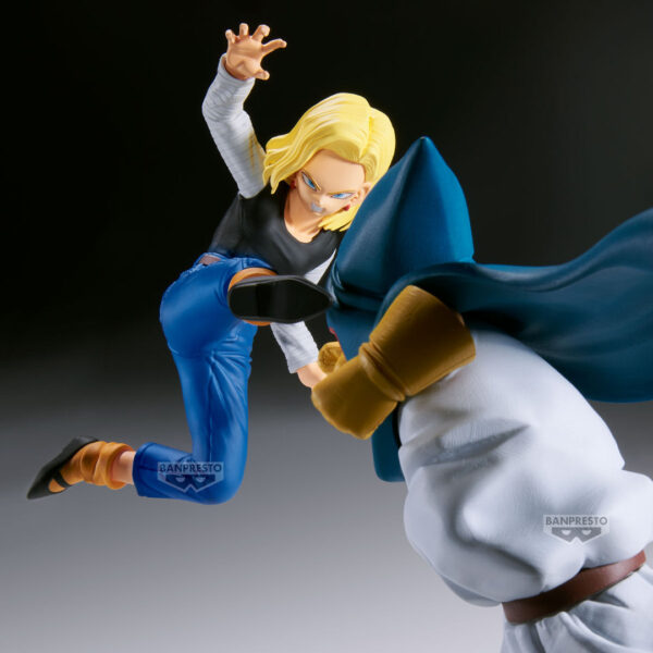 ‎Banpresto Match Makers Figure: Dragon Ball Z - Android 18 vs. Mr. Satan