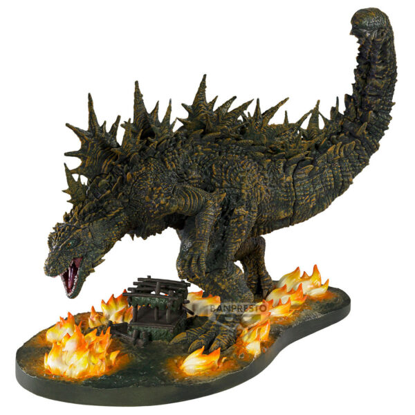 ‎Banpresto Figure: Godzilla Minus One Art Vignette Godzilla (2023) Odo Island Attack Image