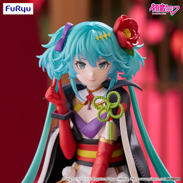 ‎Furyu Noodle Stopper Figure: Hatsune Miku Flower Fairy Camellia
