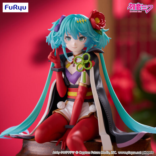 ‎Furyu Noodle Stopper Figure: Hatsune Miku Flower Fairy Camellia