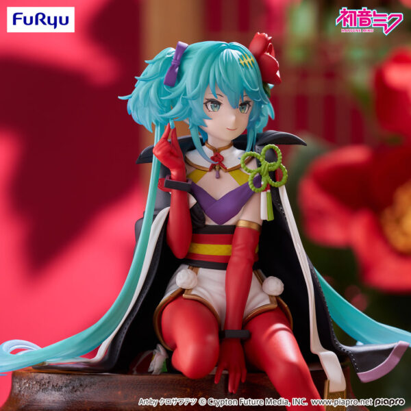 ‎Furyu Noodle Stopper Figure: Hatsune Miku Flower Fairy Camellia