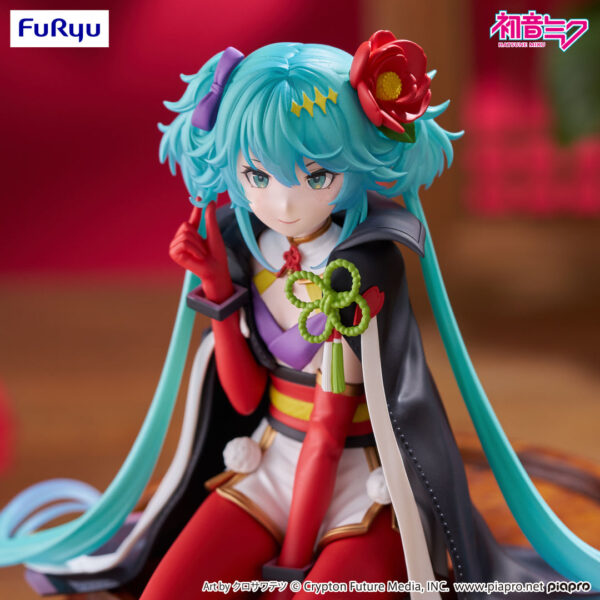 ‎Furyu Noodle Stopper Figure: Hatsune Miku Flower Fairy Camellia