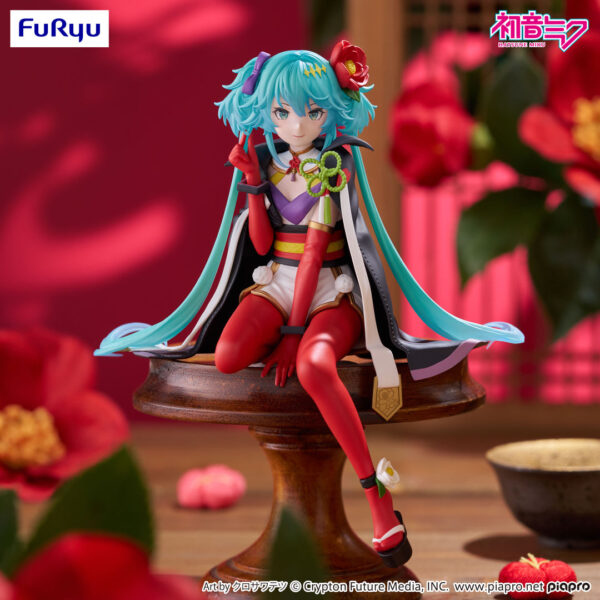 ‎Furyu Noodle Stopper Figure: Hatsune Miku Flower Fairy Camellia