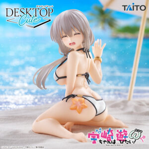‎Taito Desktop Cute Figure: Uzaki-chan Wants to Hang Out! - Tsuki Uzaki Beach Swimsuit